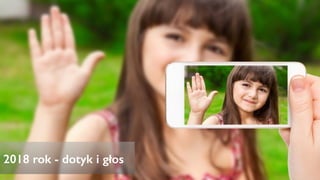 2018 rok - dotyk i głos
 