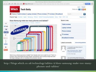 http://blogs.which.co.uk/technology/tablets-2/does-samsung-make-too-manyphones-and-tablets/

 