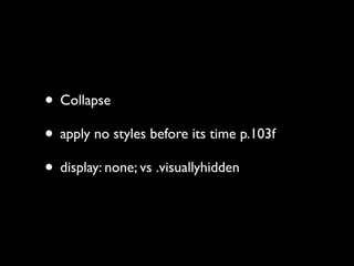Markup needed by a javascript widget
should be generated by javascript

 