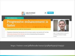 And so, the PE flame
war went on...

“Progressive Enhancement is dead!”
“No it isn’t!”
“Yes it is!”
“No it isn’t!”
“I hate you!”

Photo Credit: http://www.flickr.com/photos/georgo10/3286708793/

 