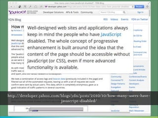 Yes, but how many users have
javascript disabled ?

 