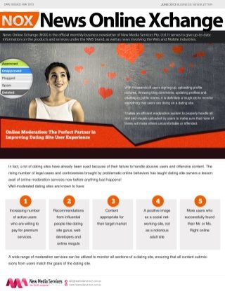 Online Moderation: The Perfect Partner in Improving Dating Site User Experience