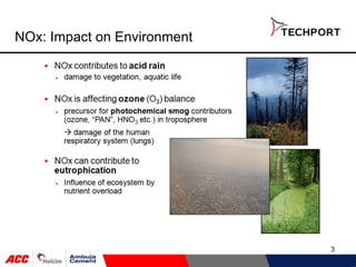 N ox reduction kick-off meeting presentation | PPTX