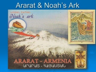 Armenian History & The ArkMap of Armenia printed 1828