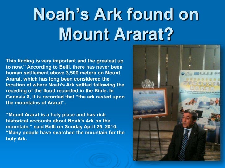 Image result for 2010 Hong Kong Press conference announcing the finding of Noah's Ark