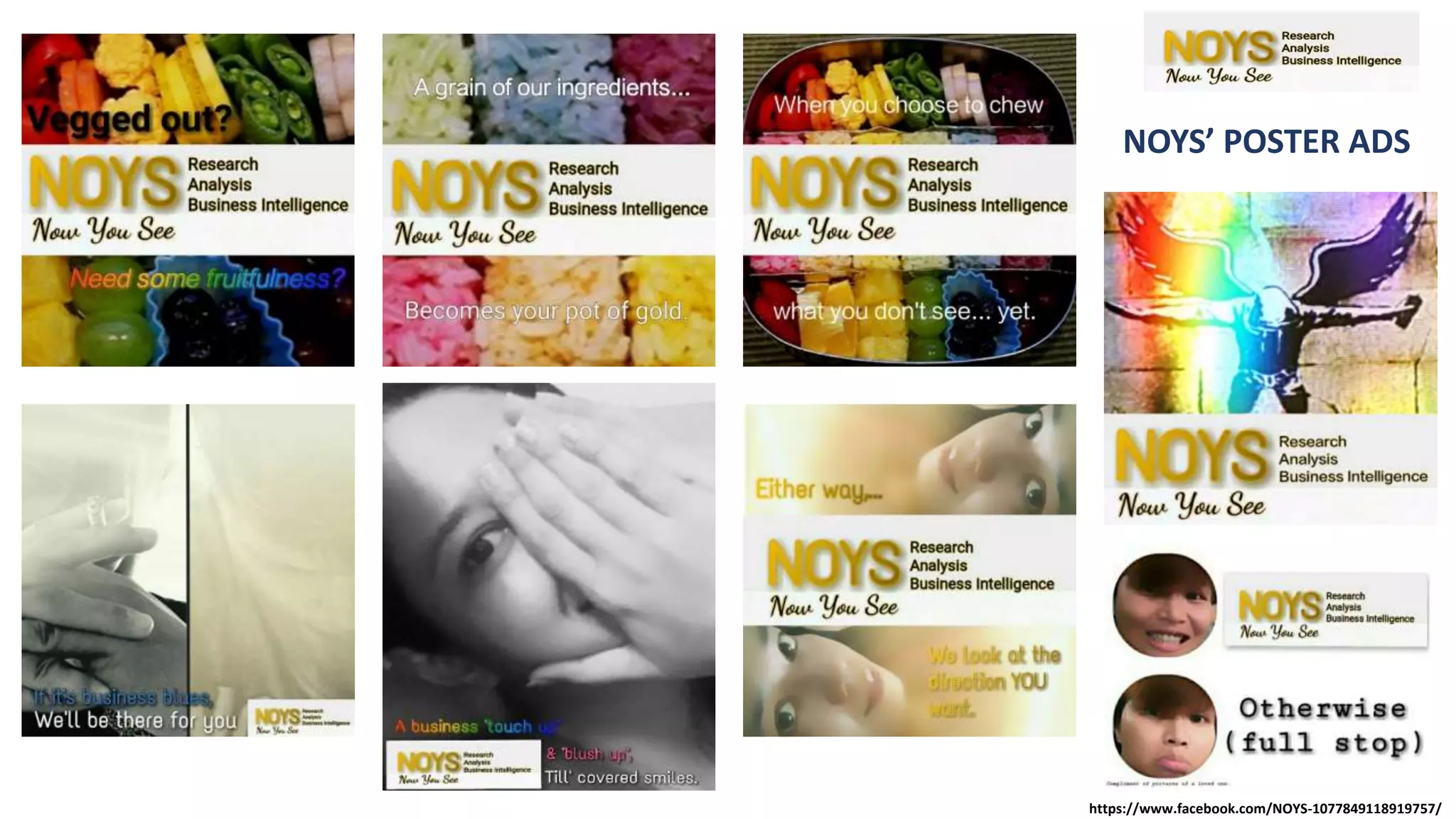 NOYS’ POSTER ADS
https://www.facebook.com/NOYS-1077849118919757/
 