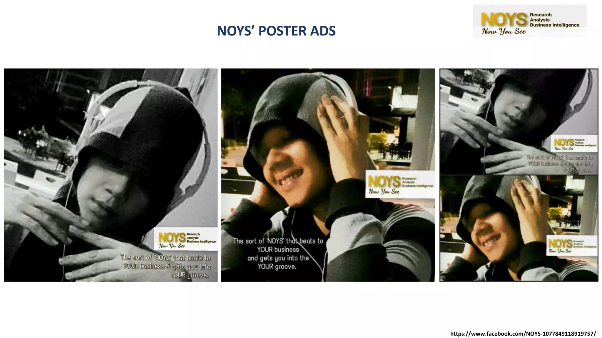 NOYS’ POSTER ADS
https://www.facebook.com/NOYS-1077849118919757/
 
