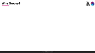 Groovy for java developers | PDF