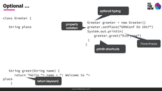 Groovy for java developers | PDF