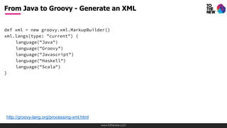 Groovy for java developers | PDF