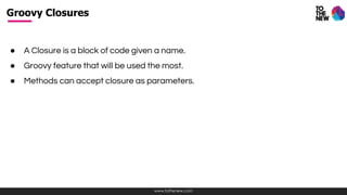 Groovy for java developers | PDF