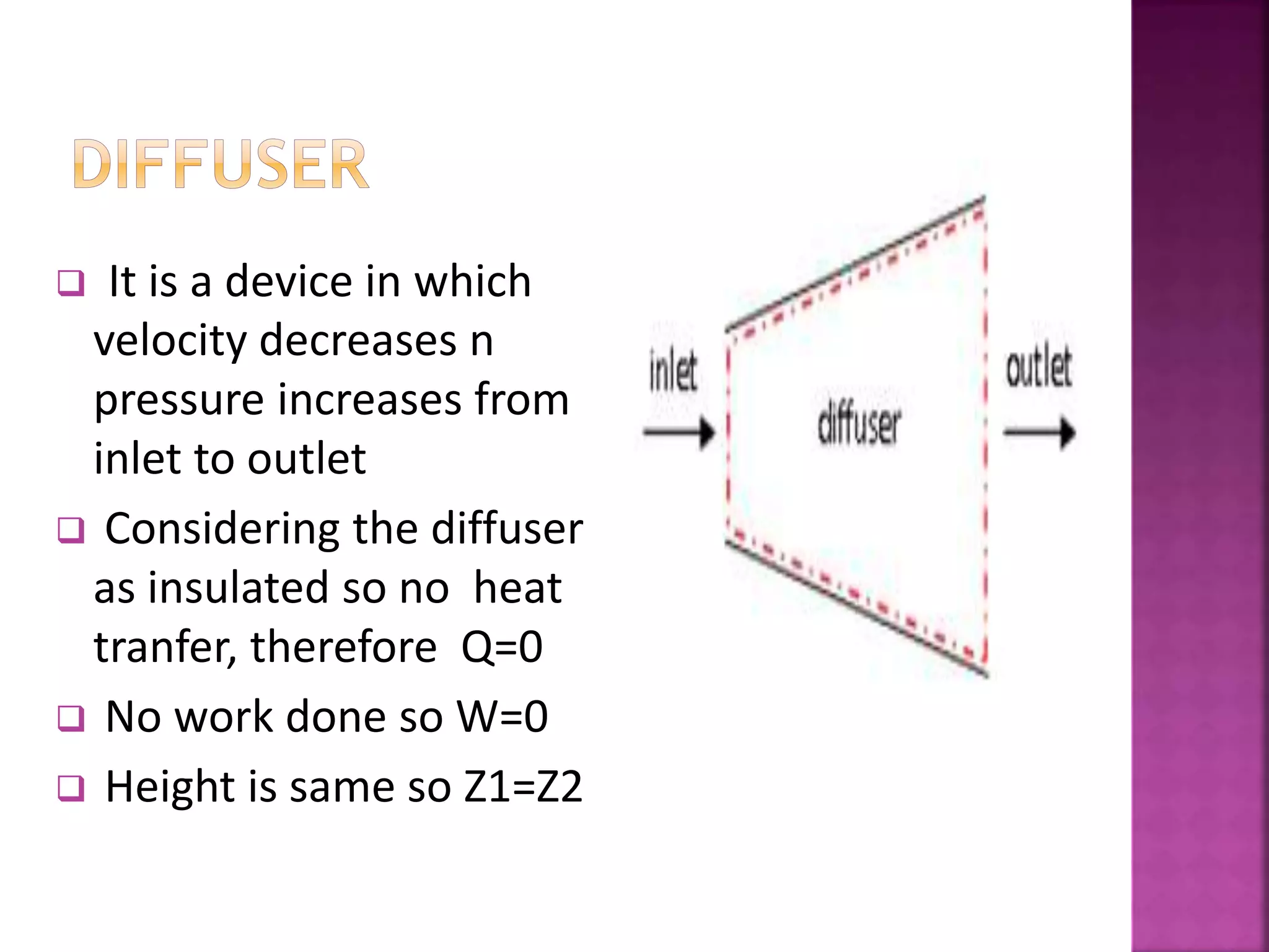Nozzle and diffuser | PPTX
