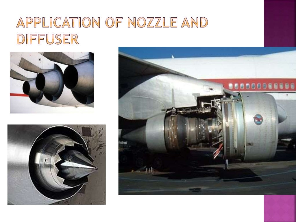 Nozzle and diffuser