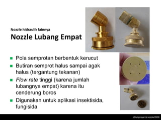 Nozzle & sprayer | PDF