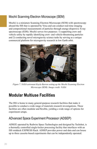 Microgravity Books NASA A Researcher’s Guide to International Space Station : Microgravity ...