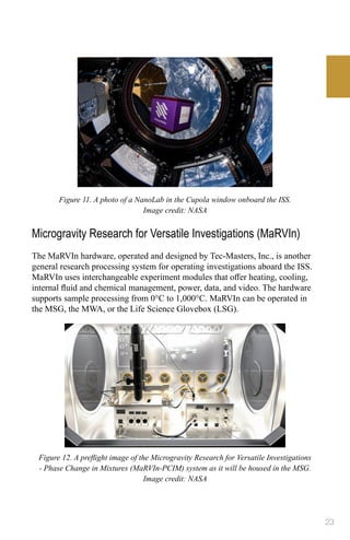 Microgravity Books NASA A Researcher’s Guide to International Space Station : Microgravity ...