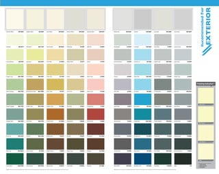 Nippon Paint Interrior and Exterior Collection