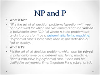 Np Time Np complete | PPT