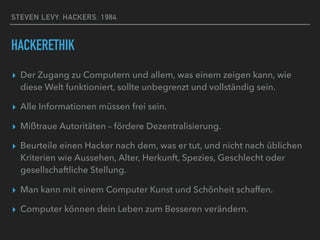 IN WIEN
METALAB
▸ Wiener Hackerspace
▸ Gründung 2006
▸ 220 m² für technik-kreative
Projekte, Menschen,
Veranstaltungen
▸ “...