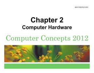 Chapter 2
    Computer Hardware

Computer Concepts 2012
 