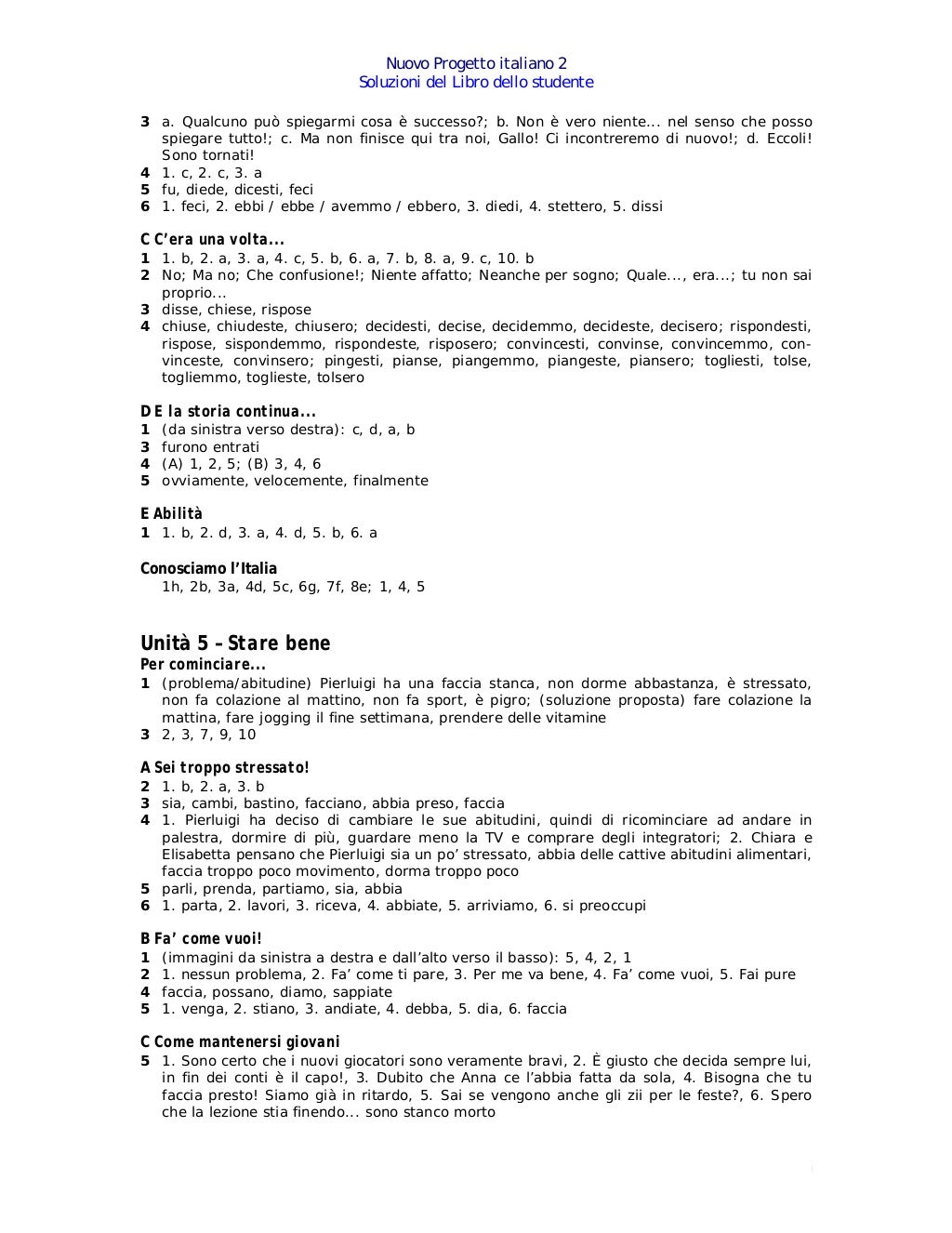 Nuovissimo Progetto Italiano 1. A1-A2 Libro Dello Studente