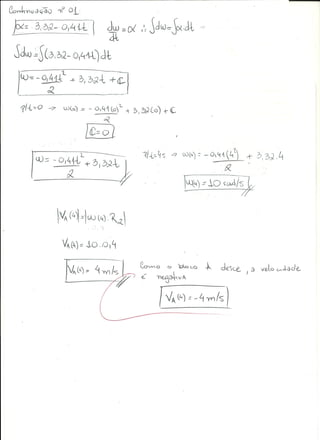 UNIP 4 Semestre -Np2 Dinamica dos solidos