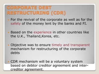 ARCILA company which is set up with the objective of taking over distressed assets (NPA) from banks or financial institutions and to reconstruct or re-pack these assets to make those assets saleable.To buy out troubled loans from banks and make special efforts at recovering value from the assets, if necessary by special legislation, with special powers for recovery.Restructuring of weak banks to divest the bad loan portfolio.India’s first ARC with an initial equity of Rs.10 crore with ICICI bank, IDBI and SBI.Incorporated as a public limited company on February 11, 2002