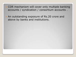OBJECTIVESUnlocking capital for the banking system and the economyCreating a vibrant market for distressed debt assets /securities in India offering a trading platform for LendersTo evolve and create significant capacity in the system for quicker resolution of NPAs by deploying the assets optimallywww.arcil.co.in
