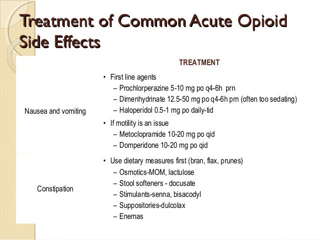 Dulcolax Side Effects Vomiting