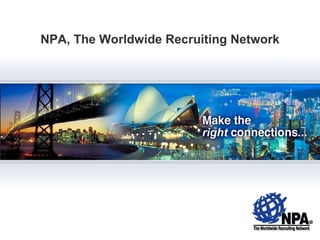 NPA, The Worldwide Recruiting Network 