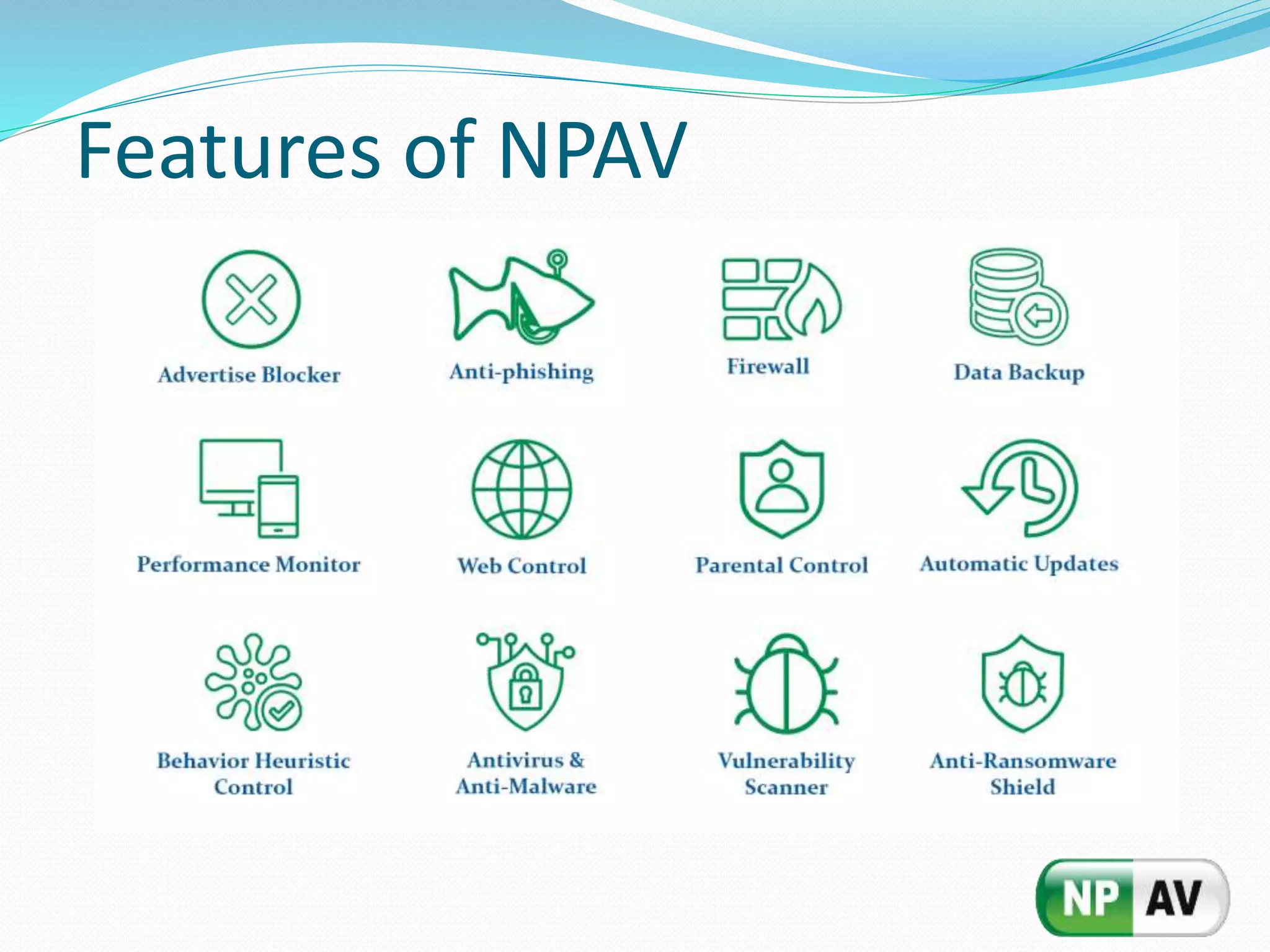 Features of NPAV
 