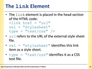 Introducing Cascading Style Sheets | PPT