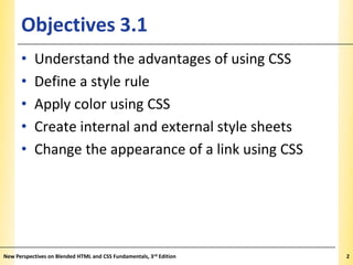 Introducing Cascading Style Sheets | PPT
