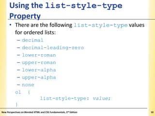 Formatting Text and Links | PPT
