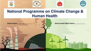 national program fro climate change and human health | PPTX