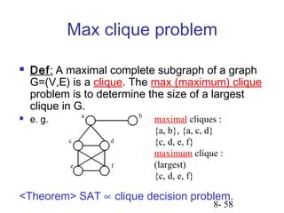 Np Complete Clique Problem Np cooks theorem | PPT