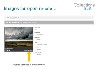 Images for open re-use…
License identified as ‘Public Domain’
 