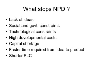 Npd & plc