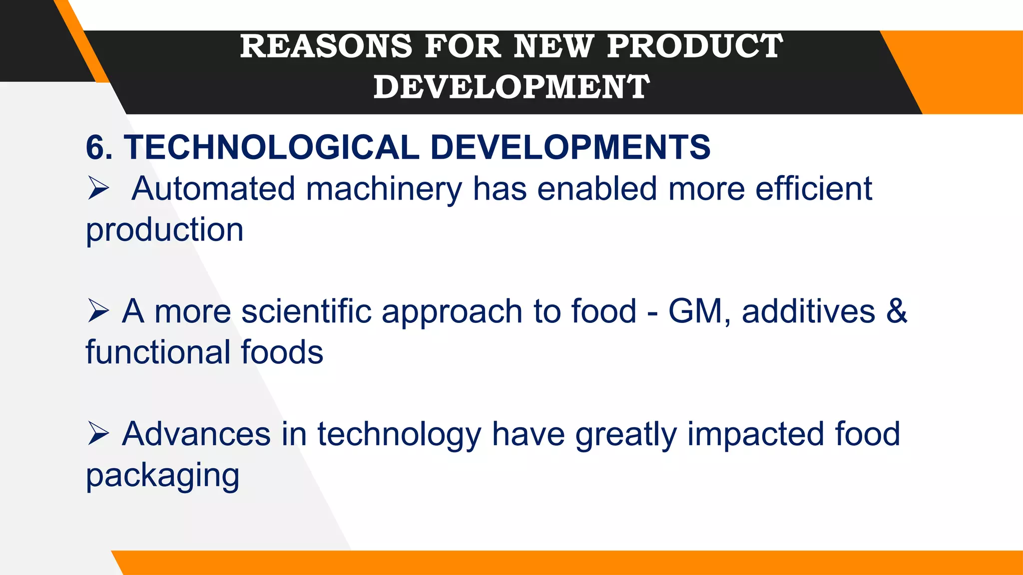 New Product Development Food Industry | PPT