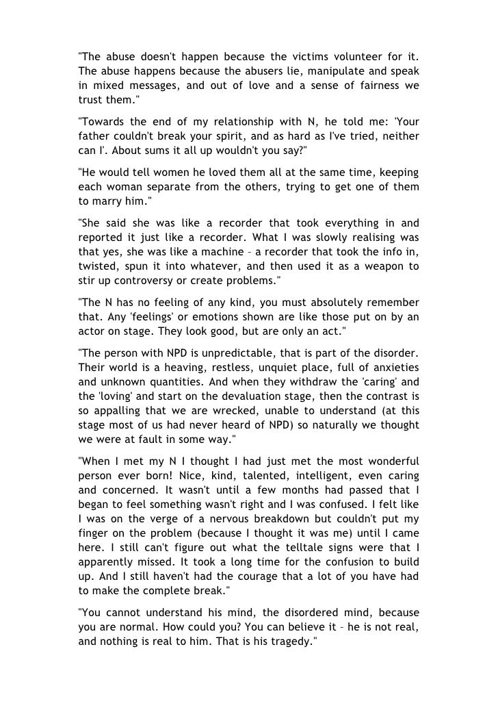 Narcissism Book Of Quotes