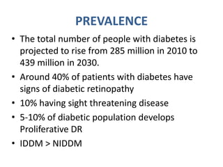 Non Proliferative Diabetic Retinopathy | PPTX