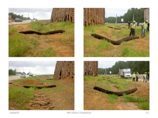 10/04/07 NPE 0704-1 Installation