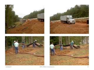 10/04/07 NPE 0704-1 Installation