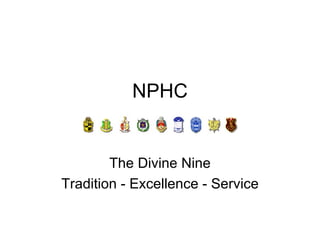 N P H C - At A Glance