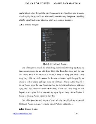 Đồ án Phát triển Game 2D trên Unity | PDF