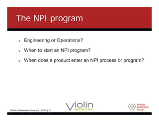 Npi Introduction Process Powerpoint New Product Introduction - Launching Success! | PDF