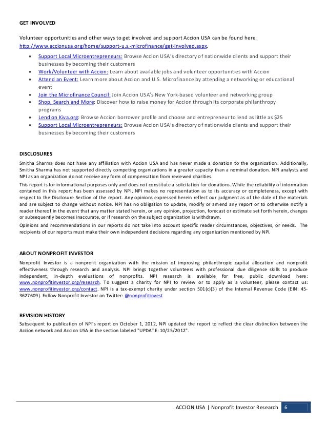 Accion Usa Reviews