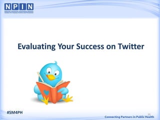 Evaluating Your Success on Twitter




#SM4PH                                   20
 