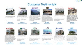Customer Testimonials
“From the selection of Vayo
solution on the year of 2007, we
are able to support these data
source whatever we receives what
kind of data from new customer,
and then quickly complete
placement programming. ”
“ Accelerator allowed us to
reduce a lot the quantity of
mistakes in the projects and the
time required for their
preparation. “
Tony Zhou
CEO, IPC board director
Sergei Fedorov
Product Director
“I was impressed by Vayo NPI
tool, it is really world class
solution in the industry!“
Murad Kurwa
Senior Vice President
Kent Kim
Vice President
“We have been impressed with
the product capabilities, their
communication and commitment
to supporting their products is
truly world class.”
“With VayoPro-Test Expert
solution and great support of
Vayo team, we could accelerate
our product review for DFT
(ICT/Boundary).”
Tong Chang
Production Associate Manager
Mohamad Azlan Ahmad,
GPEO-M PE,
“The accelerator function could
help us a lot on component
placement orientation, we don't
need to do mapping Gerber file
and check placement orientation
one by one any more.”
“Communication is important
for every filed, good conversation
shall bring joyful experience, Vayo
is such company we worked
with!”
CC Cho
Sr. Manufacturing Engineer
David Kim
Test Development Manager
“From years of experience with
DFT and CAD SW's, VayoPro-Test
Expert is the best. It is fast,
accurate and easy to use. Its DFT
report is very comprehensible for
our customers.”
Atar Mittal
General manager
“Vayo tool has been extremely
useful for us in identifying
assembly issues much ahead of
the actual assembly process. This
has drastically reduced holdups in
the production line, increasing our
productivity.”
”by introducing Vayo‘s
intelligent software tool it is now
possible for operators to perform
data conversion requiring little
skill, while reducing the work time
required to a fifth of what it
was.”
Mitsuo Imai
General manager
Eddie Chang
SMT engineer
“Vayo tool is a very intuitive and
user-friendly. You can match parts
and pds visually and new pd can be
created easily. Part Data Editor and
Parts Verification ensure every
location has correct part, size and
orientation.”
CHIA Kar Lin
Head of Innovation Centre
“We started with Vayo at year
2009 and has not been turning
back since then. What differentiate
Vayo from the rest is their
willingness to listen to
customer’s needs with fast
respond.”
 