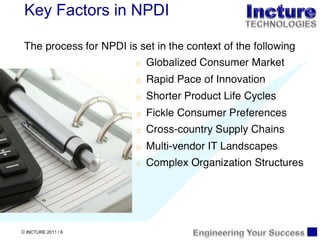 Key Factors in NPDI 